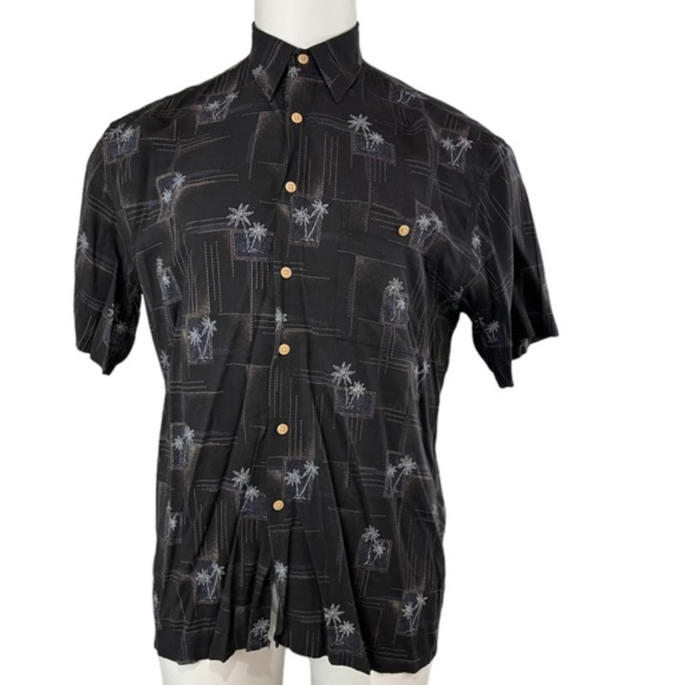 Vintage Paradise Collection 100% Rayon Hawaiian Shirt Size M (193)